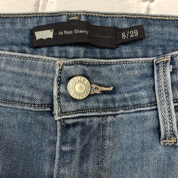 Levi’s Jean Hi Rise Skinny - Picture 6 of 9